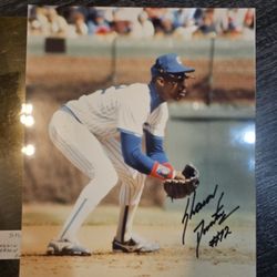 Signed Shawn Dunston Chicago Cubs 8x10 Autograph Photo MLB Baseball