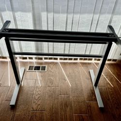 Manual Standing Desk Frame - Grey