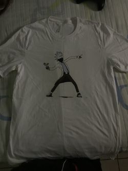 Rick and Morty T shirt (banksy)