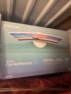 Samsung curved computer monitor