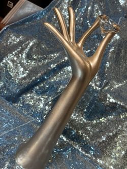 Gorgeous Hand With Stone Ring/jewelry Holder