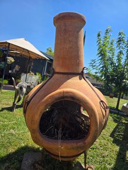 Terracotta Chiminea