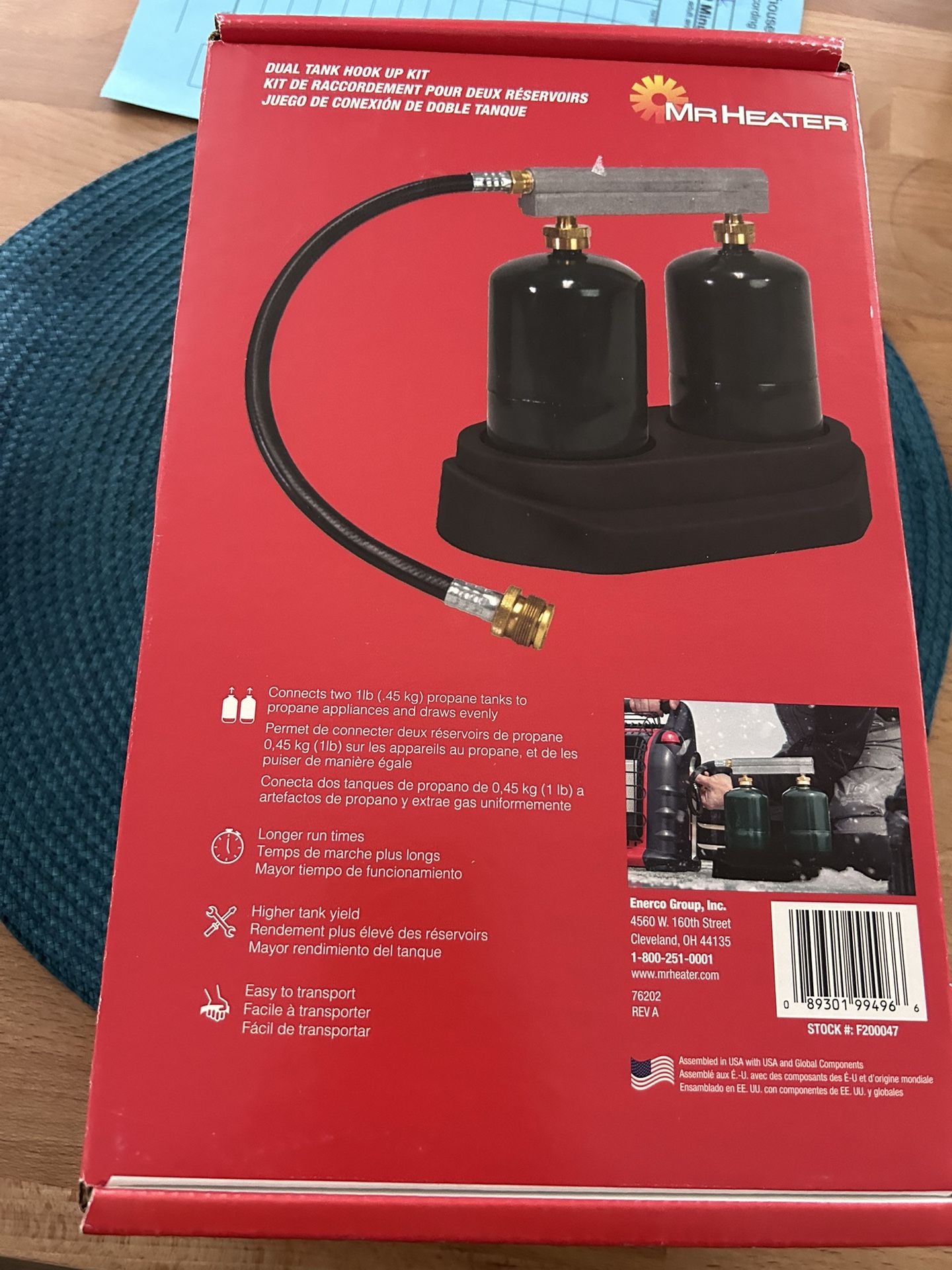 Mr Heater Dual Tank Hook Up