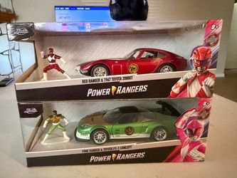 Jada Power Rangers Die-Cast Car & Figure Sets