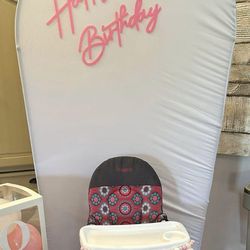 6.6 foot party arch & cover