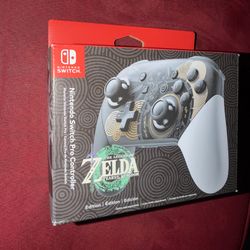Zelda Tears of The Kingdom Nintendo Switch Pro Controller