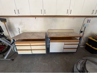 Workbench and storage x2