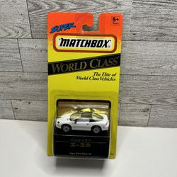 Vintage Matchbox Super World Class White ‘1993  Camaro Z - 28  / The Elite of  World Class Vehicles • Die Cast Metal • Made in Thailand 