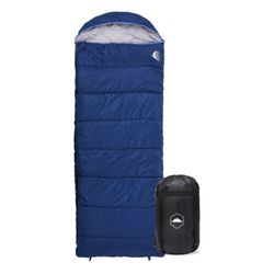 Tough Outdoors Blue Adult Sleeping Bag