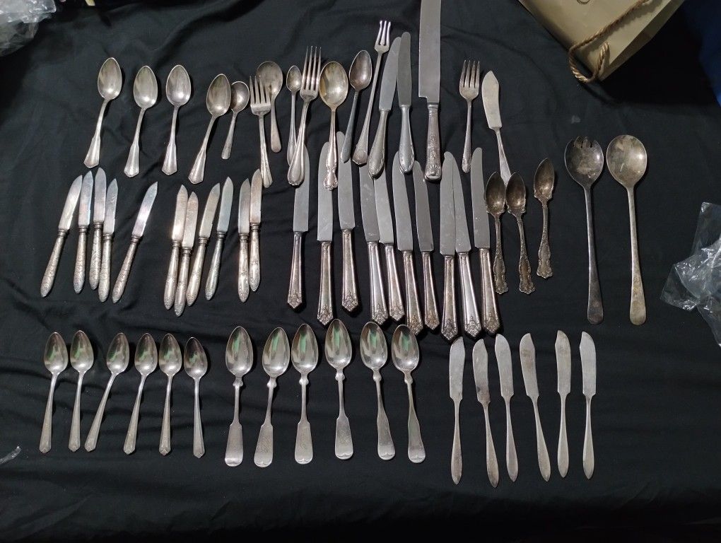 Silverware 1850s To 1950s