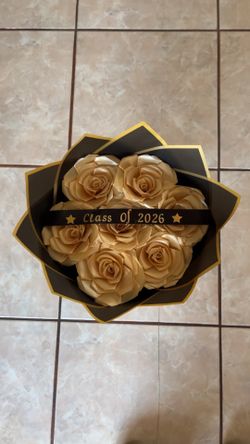 Graduation bouquet (ramo de rosas)