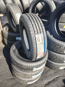 195/65/15 falken, set of four tires installed and balanced,set de 4 llantas instaladas y balanceadas