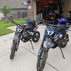 Almost New Dirt Bikes