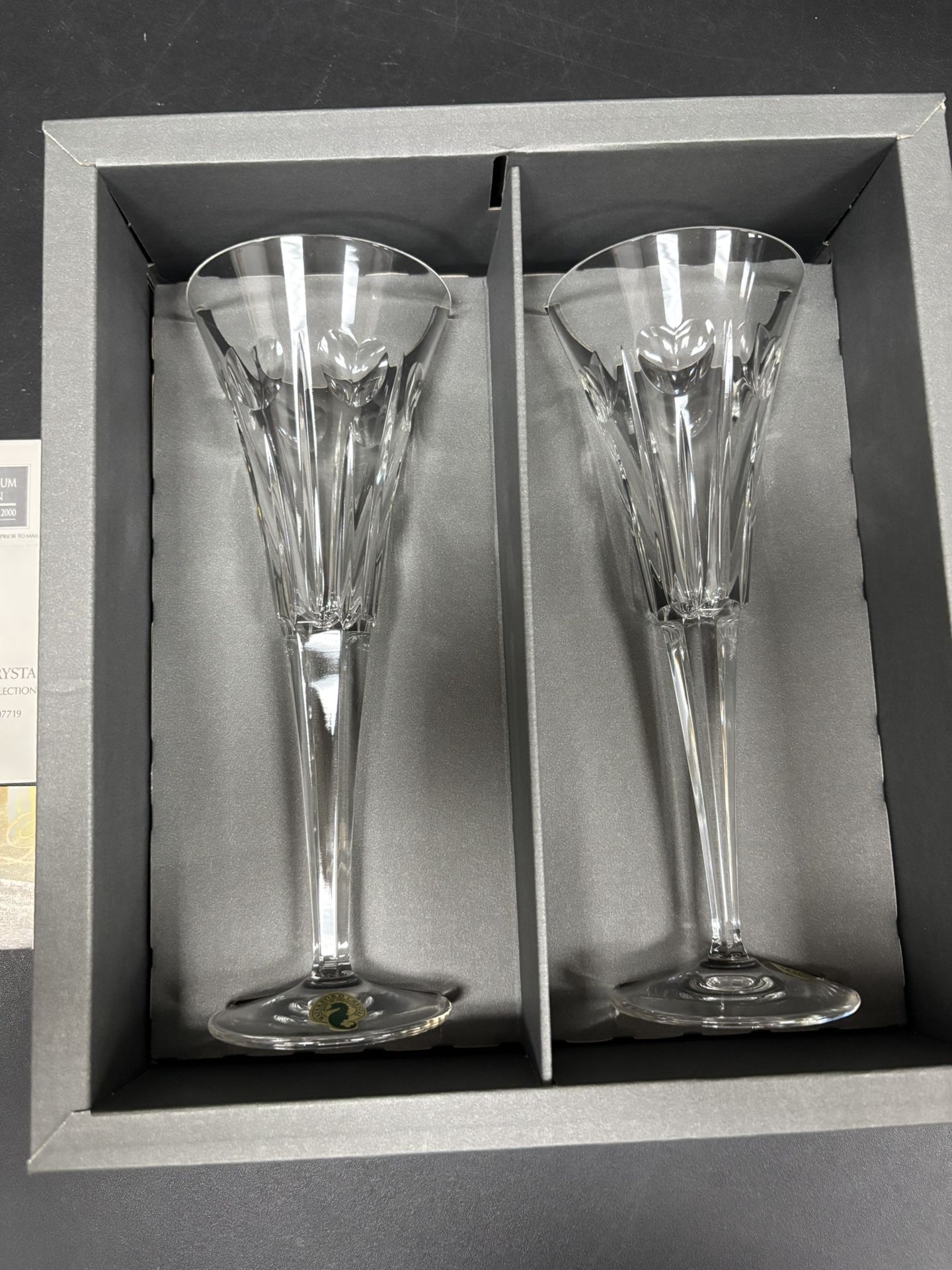 Waterford Champagne Flutes