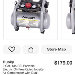 husky air compressor 