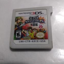 Nintendo 3DS Game Super Smash Bros  Use