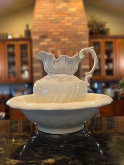Pitcher and basin