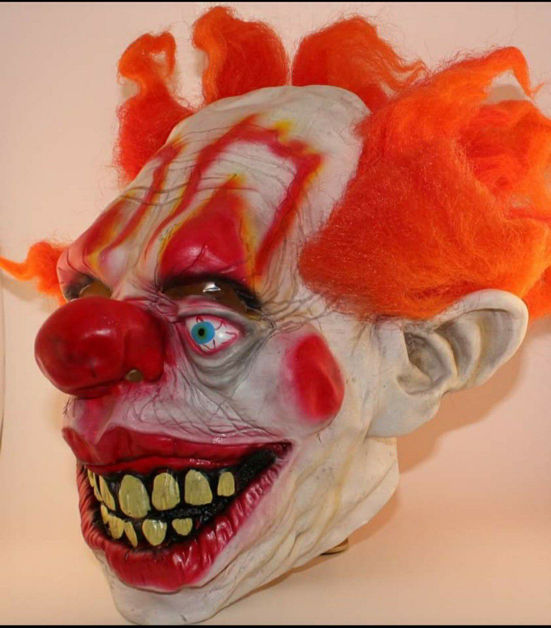 Scary Clown Mask - NEW