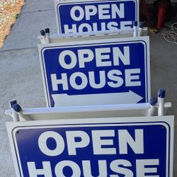 Open House Signs