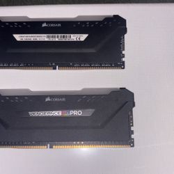 VENGEANCE RGB PRO 16GB (2 x 8GB) DDR4 DRAM 3000MHz C15 Memory Kit 