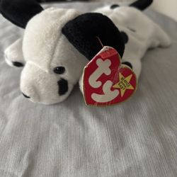 Rare TY Original Beanie Baby Dotty the DALMATIAN 1996 Retired W/Original Tag