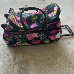 Vera Bradley Rolling Duffel Bag
