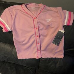 Girls Reebok Jersey Top Sz 7-10