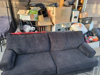 Large Blue Couch