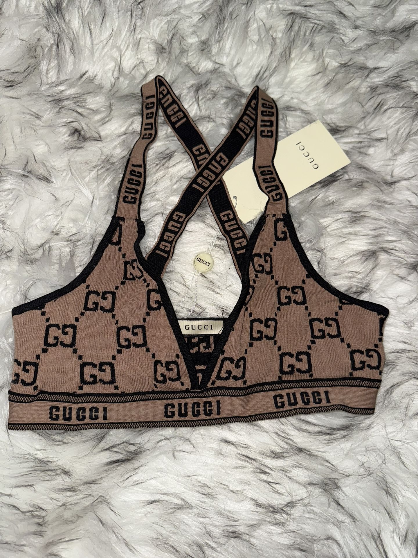 Gucci Bathing Suit Top New With Tags