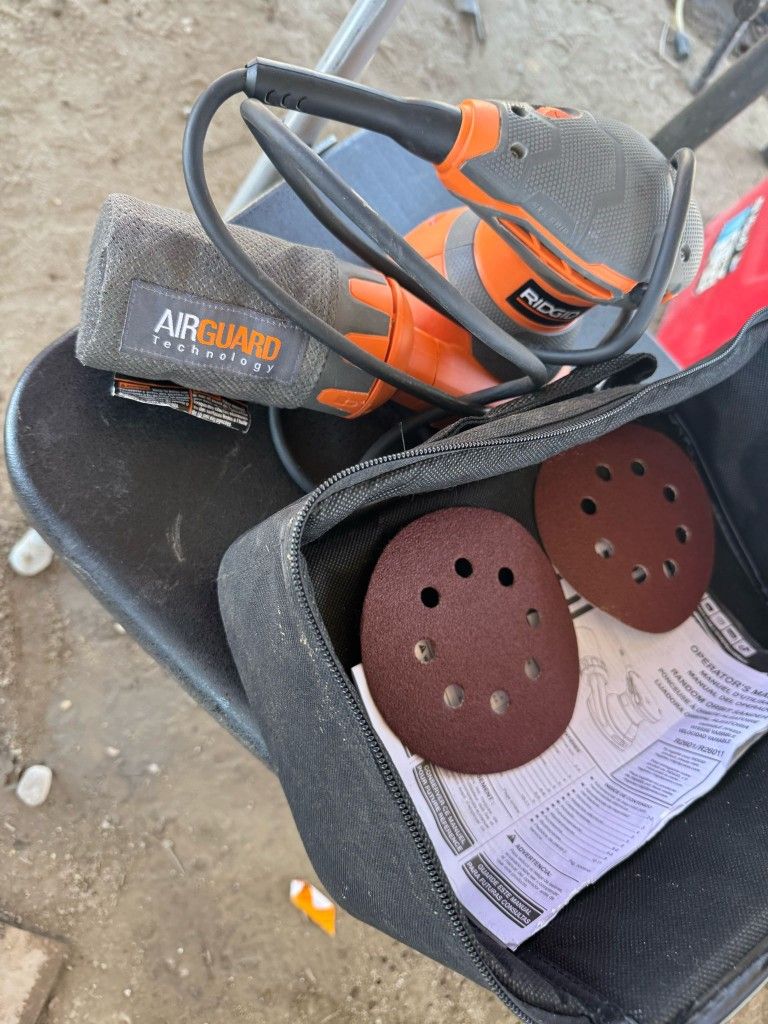 RIDGID
3 Amp Corded 5 in. Random Orbital Sander