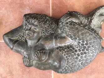 Handmade ceramic mermaid