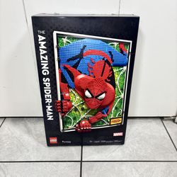LEGO 31209 The Amazing Spider-Man Dimensional Art Set NEW SEALED W/ BOX DAMAGE