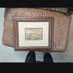 JOSEF BAKOS ORIGINAL WATERCOLOR $300.00