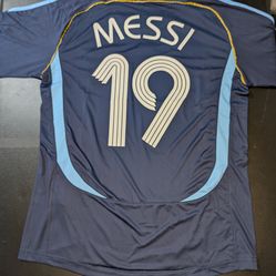Retro Argentina soccer jersey