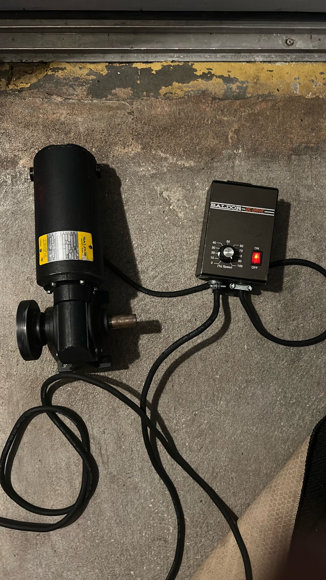 Baldor Drive Mortor And Controller