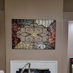 Elegant Metal Wall Decor