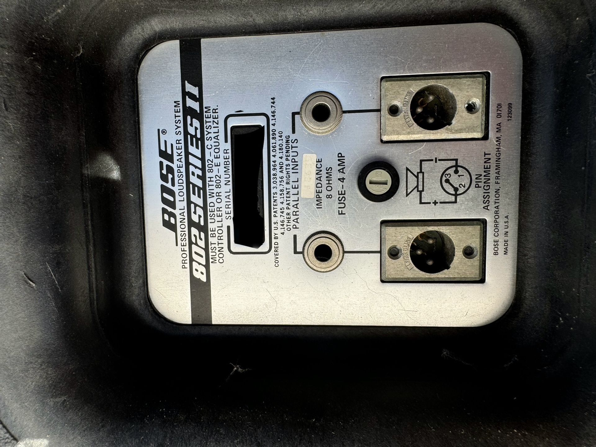 BOSE 802 Series 2 Professional Loudspeaker
