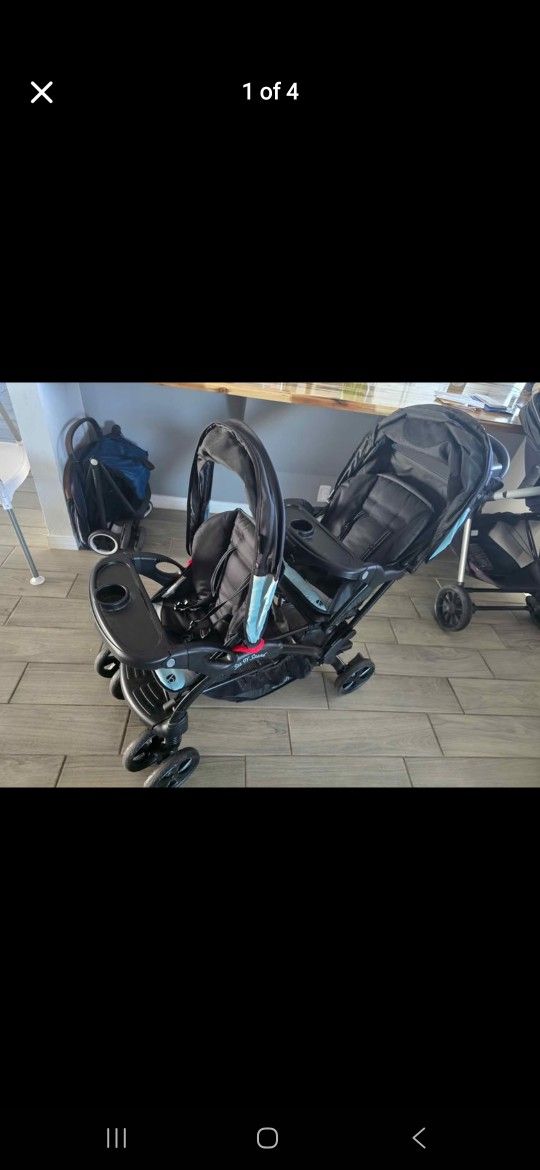 Baby Trend Sit N' Stand Double Stroller