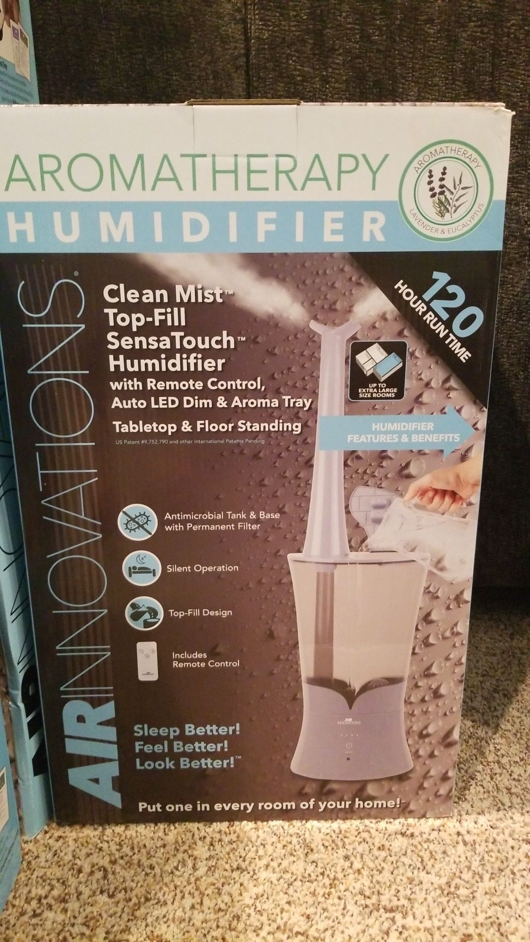 Humidifier 120 hours