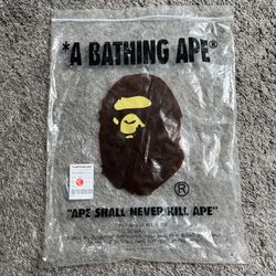A Bathing Ape Ape Shall Never Kill Ape Bag