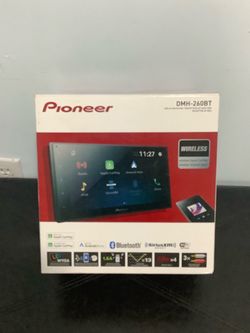 Pioneer DMH-260BT Wireless Car play AV Receiver