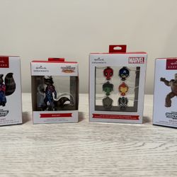 Hallmark 2023 Christmas Ornaments Keepsake Marvel 
