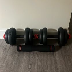 Adjustable Dumbbells