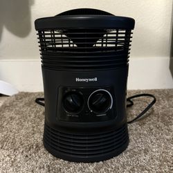Black Honeywell 360° Surround Fan Forced Heater