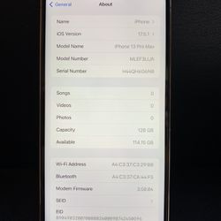 ATT iPhone 13 Pro Max 128GB Gold