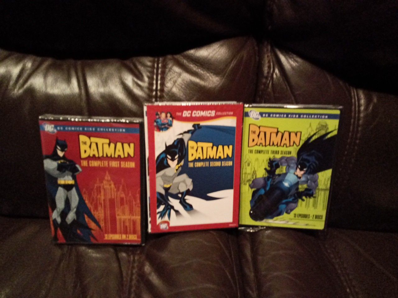 The Batman DC Comics collection 3 seasons on DVD