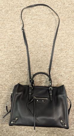 Balenciaga Papier Leather Crossbody Bag New