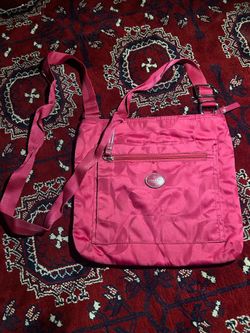 COACH Signature getaway file bag