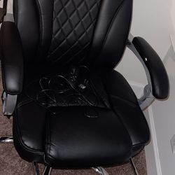 Massaging Recliner Desk Chair