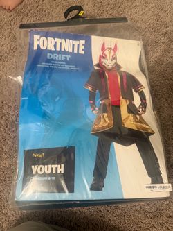 Fortnite Drift Costume Youth Medium 8-10